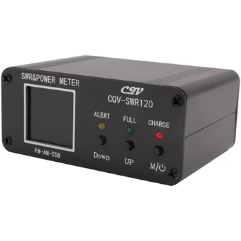 CQV-SWR120 Цифровой Измеритель стоячей волны мощностью 120 Вт 240 X 240 Полноцветный HD-дисплей КСВ-метр SWR-метр