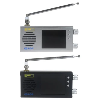 Портативный мини FM-радиоприемник с цифровым светодиодным дисплеем и наушники для прослушивания FM-трансляций 51BE