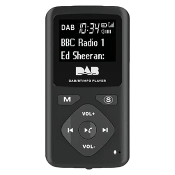 Цифровое радио DAB/DAB Bluetooth 4.0, персональное карманное FM-мини портативное радио, наушники MP3 Micro-USB для дома