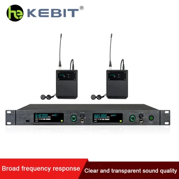 Профессиональная система внутриканального мониторинга KEBIT, 2-канальный многофункциональный монитор с беспроводной системой внутриканального мониторинга