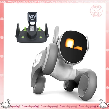 Loona Эмоциональные Роботы Собака Милый Умный робот Сопровождает голосовую машину Совместимый игровой монитор Электронные игрушки Подарки