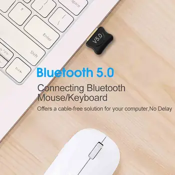 USB-передатчик 5.0 Bluetooth-совместимый Адаптер Для Windows XP/Win7/Win8/Win8.1/Win10