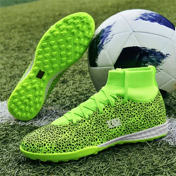 Мужская футбольная обувь, тренировочные футбольные бутсы, бутсы для мини-футбола, удобные кроссовки для игры на газоне, легкая профессиональная трава