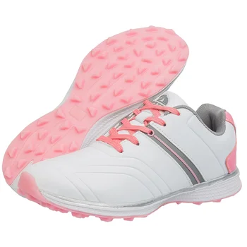 Женская водонепроницаемая обувь для гольфа, профессиональная легкая обувь для гольфистов, спортивные кроссовки для гольфа на открытом воздухе, спортивные кроссовки