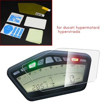 Для Ducati Hypermotard Hyperstrada Мотоциклетный инструмент Blu-Ray Защитная пленка от царапин, защитная пленка для экрана приборной панели