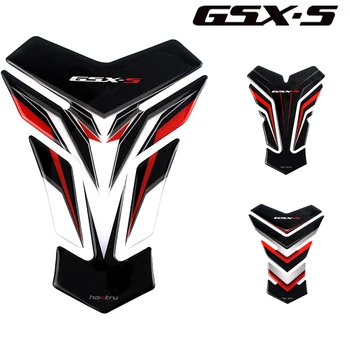 Подходит для Suzuki GSX-S125 GSX-S750 GSX-S1000 GSX Мотоцикл 3D Накладка для Топливного бака Наклейка для защиты Топливного бака Декоративные наклейки