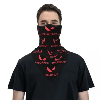 Бандана с логотипом Game Valorant, гетры для пеших прогулок, бега, женская мужская маска для лица, обернутый шарф