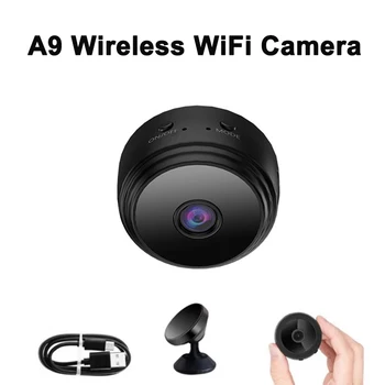 Мобильный телефон A9 1080P HD Беспроводной WiFi Мини-видеомониторинг, камера для защиты безопасности умного дома, Портативная