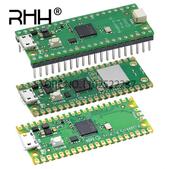 Для платы Raspberry Pi Pico RP2040 Двухъядерные 264 КБ ARM Маломощные Микрокомпьютеры Высокопроизводительный процессор Cortex-M0+