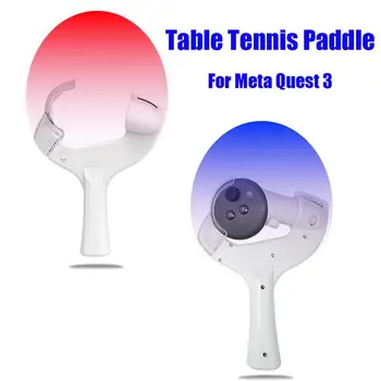 Адаптер для настольного тенниса для сенсорного контроллера Meta Quest 3, ручка для ракетки для игры в понг, улучшенные аксессуары для игр в виртуальной реальности