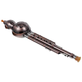 Набор изысканных народных инструментов Хулуси Оркестровые Инструменты Начинающим Изучать Китайский инструмент для флейты Тыквенная флейта