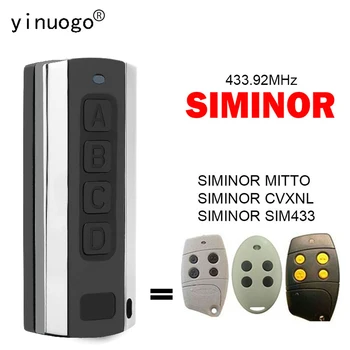 SIMINOR SIM433 CVXNL MITTO Пульт Дистанционного Управления Для Открывания Гаражных ворот 433,92 МГц Беспроводной Передатчик С Подвижным Кодом
