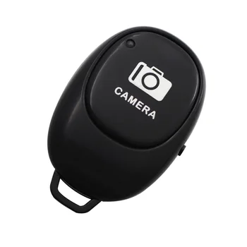 Bluetooth 4 0 Кнопка спуска затвора камеры телефона Групповое изображение селфи Беспроводной пульт дистанционного управления Розовый