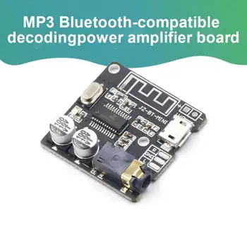 Совместимая с Blue-tooth Плата аудиоприемника 5.0/4.1 USB 5V Power Беспроводной Музыкальный модуль 3.7-5V MP3 Без Потерь Плата Декодера