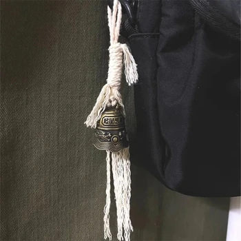 Атмосфера Цзянху Сякэ, окруженная древним Ветром, Подвеска в виде маленького колокольчика, Подвесная веревка ручной работы 
