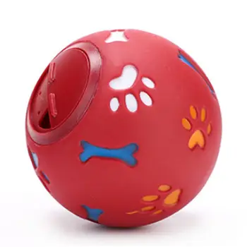 Шарики для чистки зубов Play Squeaky Puppy Dispenser Товары для домашних животных Игрушки с собачьими шариками для пережевывания пищи