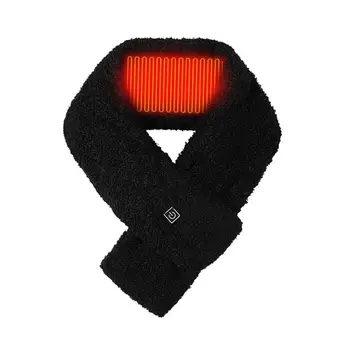 Нагревательный шарф, интеллектуальная перезаряжаемая грелка для шеи, Интеллектуальный шарф с электрическим подогревом, 3 уровня нагрева, грелка для шеи Для
