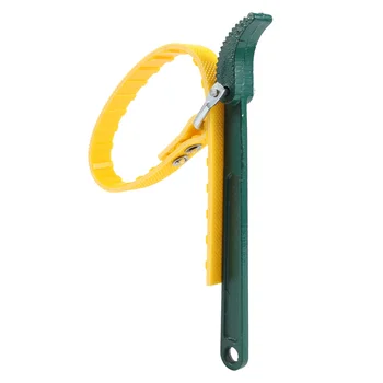 Ключ для ремня масляного фильтра 8-дюймовый Многофункциональный Ключ для ремня, Ключ для масляного фильтра, Регулируемый Ручной инструмент для снятия