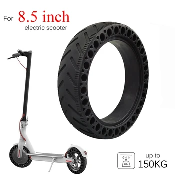 8,5-дюймовый электрический скутер Honeycomb Shock Solid Tires Прочная резиновая сплошная шина для Xiaomi M365/1S/Pro