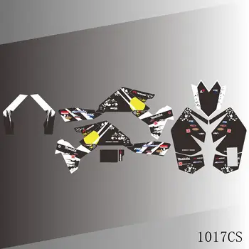 Наклейки с полной графикой на фоне мотоцикла, название пользовательского номера для SUZUKI LTR 450 LTR450 ATV 2006-2014