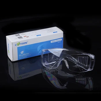 Прозрачные стоматологические защитные очки для защиты глаз пациента стоматолога, лаборанта стоматологической лаборатории, Прозрачные защитные очки