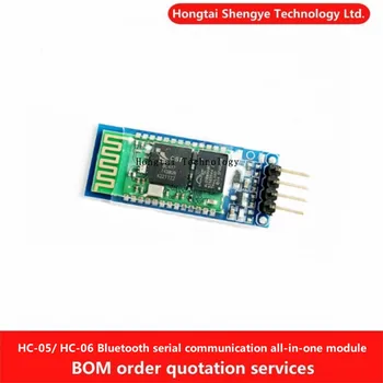 HC-05/HC-06 Беспроводной Приемопередатчик Последовательной Связи Bluetooth Ведомый Модуль RS232/TTL в UART Конвертер и адаптер