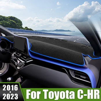 Для Toyota C-HR CHR C HR 2016 2017 2018 2019 2020 2021 2022 2023 Крышка Приборной панели Автомобиля Солнцезащитный Козырек Коврик Избегайте Световых Накладок Анти-УФ Чехол