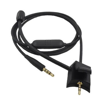 Съемные игровые наушники с шумоподавлением, микрофон, кабель для игровой гарнитуры BOSE QC35II