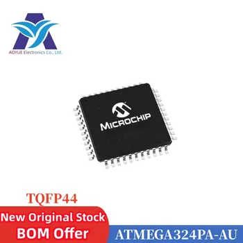 ATMEGA324PA-AU Маркировка ATMEGA324PA-AUR: ATMEGA324PAU ATMEGA324PA-U MCU 8-разрядный AVR RISC 32 КБ Флэш-память 2,5 В/3,3 В/5 В 44-контактный TQFP T/R