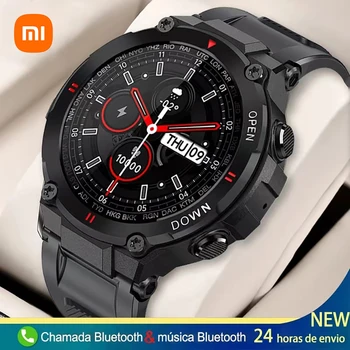 Xiaomi Mijia Bluetooth Call Смарт-часы для мужчин, спорт на открытом воздухе, фитнес-трекер, пульсометр, воспроизведение музыки, умные часы для Android IOS