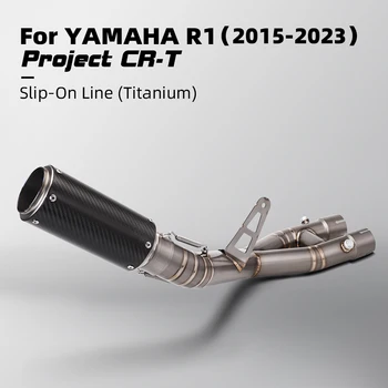 Для YAMAHA R1 Escape Slip On 60 ММ Передняя Соединительная труба Соединительная Труба Оригинальная полная Выхлопная Система Мотоцикла