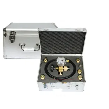 Набор для проверки манометра 6 в1 Комплект манометра Гидравлический аккумулятор Адаптер типа Азотного заправочного клапана
