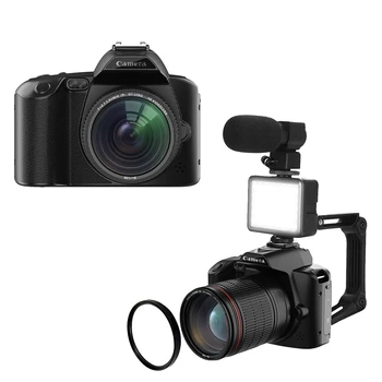 Цифровая фотокамера Камера ночного Видения 4K WIFI Веб-камера Винтажный Видеомагнитофон 64-Мегапиксельная Видеокамера A