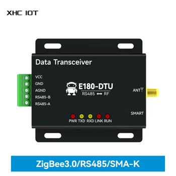 EFR32MG1B Беспроводная станция передачи данных Zigbee 3.0 XHCIOT E180-DTU (Z20-485) RS485 2dBm DC8 ~ 28V Приемопередатчик данных Zigbee