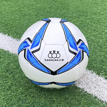 Официальный футбольный мяч, размер 5 взрослых, Тренировочный мяч для помещений и на открытом воздухе, Термопластичный бесшовный футбольный мяч для матчей Лиги без утечек