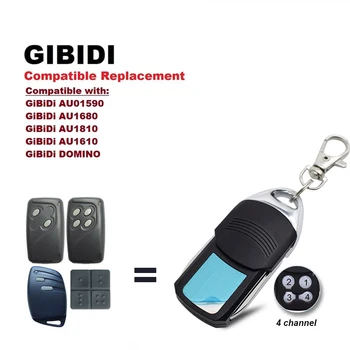 GIBIDI 433 МГц Подвижный Кодовый Дверной Пульт Дистанционного Управления GIBIDI AU01590 AU1600 AU1610 AU1680 AU1810 DOMINO Гаражный Передатчик