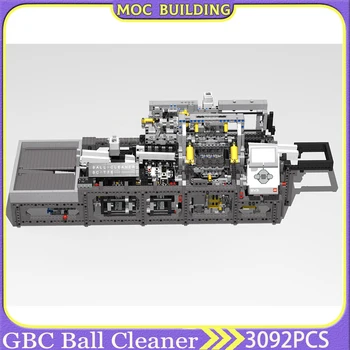 GBC Ball Cleaner Высокотехнологичная модель Moc Building Block Модульная технология GBC DIY Сборка кирпичей Игрушки Образование Рождественский подарок
