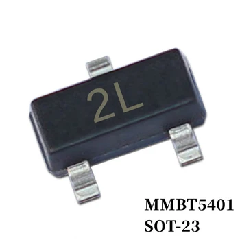 50 ~ 2000шт SMD Транзистор MMBT5401 MMBT5550 MMBT5551 S9018 SS8050 SS8550 SOT-23 PNP/NPN Биполярный транзистор
