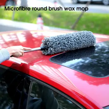 Щетка для мытья автомобиля, эффективная Моющаяся Выдвижная щетка для удаления пыли, щетка для мытья автомобиля, чистая швабра для автомобиля, швабра для уборки автомобиля, швабра для пыли