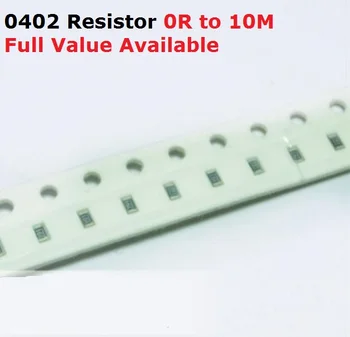500 шт./лот SMD чип 0402 Резистор 6.2R/6.8R/ 7.5R/8.2R/9.1R / Сопротивление 5% 6.2/6.8/7.5/8.2/9.1/ Омные резисторы 6R2 6R8 7R5 8R2 9R1 K